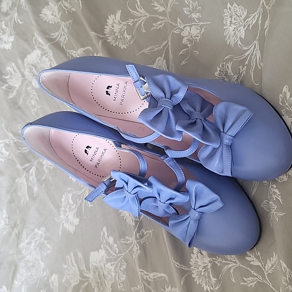 Minna Parikka bow heel Lolita shoes egl kawaii
